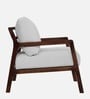 Brio Sheesham Wood Arm Chair In Beige Color