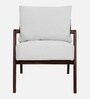 Brio Sheesham Wood Arm Chair In Beige Color