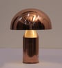Brisa Iron Glossy Copper Finish Table Lamp