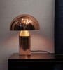 Brisa Iron Glossy Copper Finish Table Lamp
