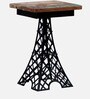 Brisco Metal End Table In Distress Finish