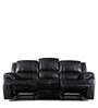 Bristol 3 Seater Recliner in Black Colour