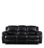 Bristol 3 Seater Recliner in Black Colour