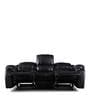 Bristol 3 Seater Recliner in Black Colour