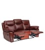 Bristol 3 Seater Manual Recliner in Dark Brown Colour
