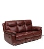 Bristol 3 Seater Manual Recliner in Dark Brown Colour