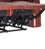 Bristol 3 Seater Manual Recliner in Dark Brown Colour