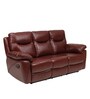 Bristol 3 Seater Manual Recliner in Dark Brown Colour