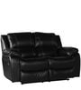 Bristol 2 Seater Recliner in Black Colour