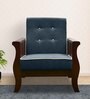 Broaden 1 Seater Sofa in Blue Colour