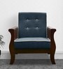 Broaden 1 Seater Sofa in Blue Colour