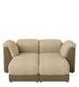 Broadway V2 2 Seater Chaise Lounge Set in Ada Sand Colour