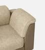 Broadway V2 Leatherette 1 Seater Sofa In Ada Sand Colour