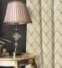 Brocade Beige Blackout Jacquard Polyester Curtains for Door Pack of 2