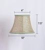 Brocade Bell Lampshade