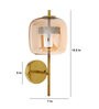 Zeynep Metal LED Novelty Wall Light (Gold)