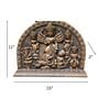 Bronze Durga And Family Sculpture