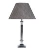 Madison Bronze Fabric Shade Night Lamp With Metal Base