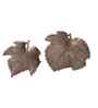 Bronze Finished Maple Platter Set