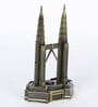 Bronze Iron Malaysia's Twin Tower Showpiece