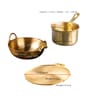 Bronze Kansa Cookwares Combo Dosa + Tawa + Kadai + Sauce Pan