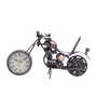 Bronze-Toned & White Bike Table Curio Showpiece Bronze-Toned & White Bike Table Curio Showpiece