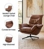 Brooklyn 1 Seater Sofa Chair In Brown Color