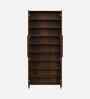 Brooklyn 2 Door Shoe Cabinet In Brown Maple Finish