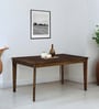 Brookwood Sheesham Wood 6 Seater Dining Table In Scratch Resistant Provincial Teak Finish.