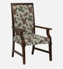 Brotton Sheesham Wood Arm Chair In Provincial Teak Finish