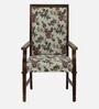 Brotton Sheesham Wood Arm Chair In Provincial Teak Finish