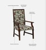 Brotton Sheesham Wood Arm Chair In Provincial Teak Finish