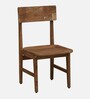 Brovst Acacia Wood 4 Seater Dining Set In Natural Finish