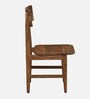Brovst Acacia Wood 4 Seater Dining Set In Natural Finish