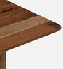 Brovst Acacia Wood 4 Seater Dining Set In Natural Finish