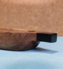 Brown & Black Acacia Wood Appetizer Platter