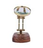 Brown & Gold Table Top Magnifying Glass