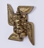 Brass Lord Ganesha Wall Art In Brown