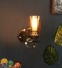 Brown & Gold Iron Wall Lights
