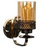 Brown & Gold Iron Wall Lights