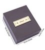 Brown & Gold-Toned 24 Ct Gold Foil Ganesh Prayer Box