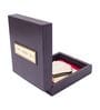 Brown & Gold-Toned 24 Ct Gold Foil Ganesh Prayer Box