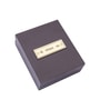 Brown & Gold-Toned 24 Ct Gold Foil Ganesh Prayer Box