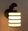 Bow Brown Wood Wall Sconces