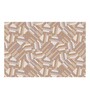 Brown Abstract 180 TC Cotton Queen Sized Bed Sheets with 2 Pillow Covers
