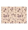Brown Traditional 180 TC Cotton Queen Sized Bed Sheets with 2 Pillow Covers