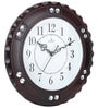 Brown Analog Wall Clock