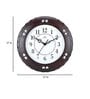 Brown Analog Wall Clock