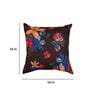 Brown Traditional Poly Canvas 16 x 16 Inch Cushion Cover
