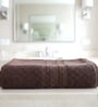Brown Soft Cotton 500 GSM Solid Bath Towel
